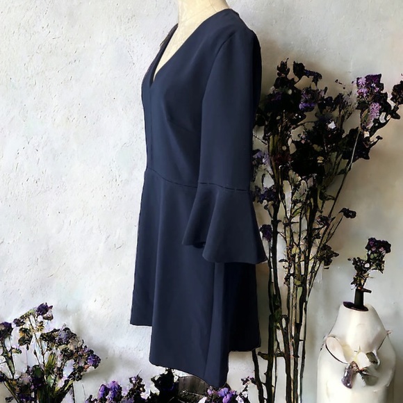 Banana Republic Navy Blue Career Church Dress Size 0 - Picture 3 of 8